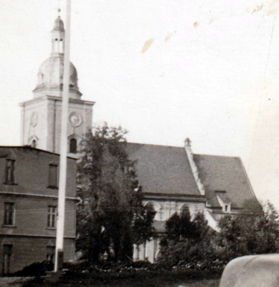 Kirche um 1940 ausschnitt