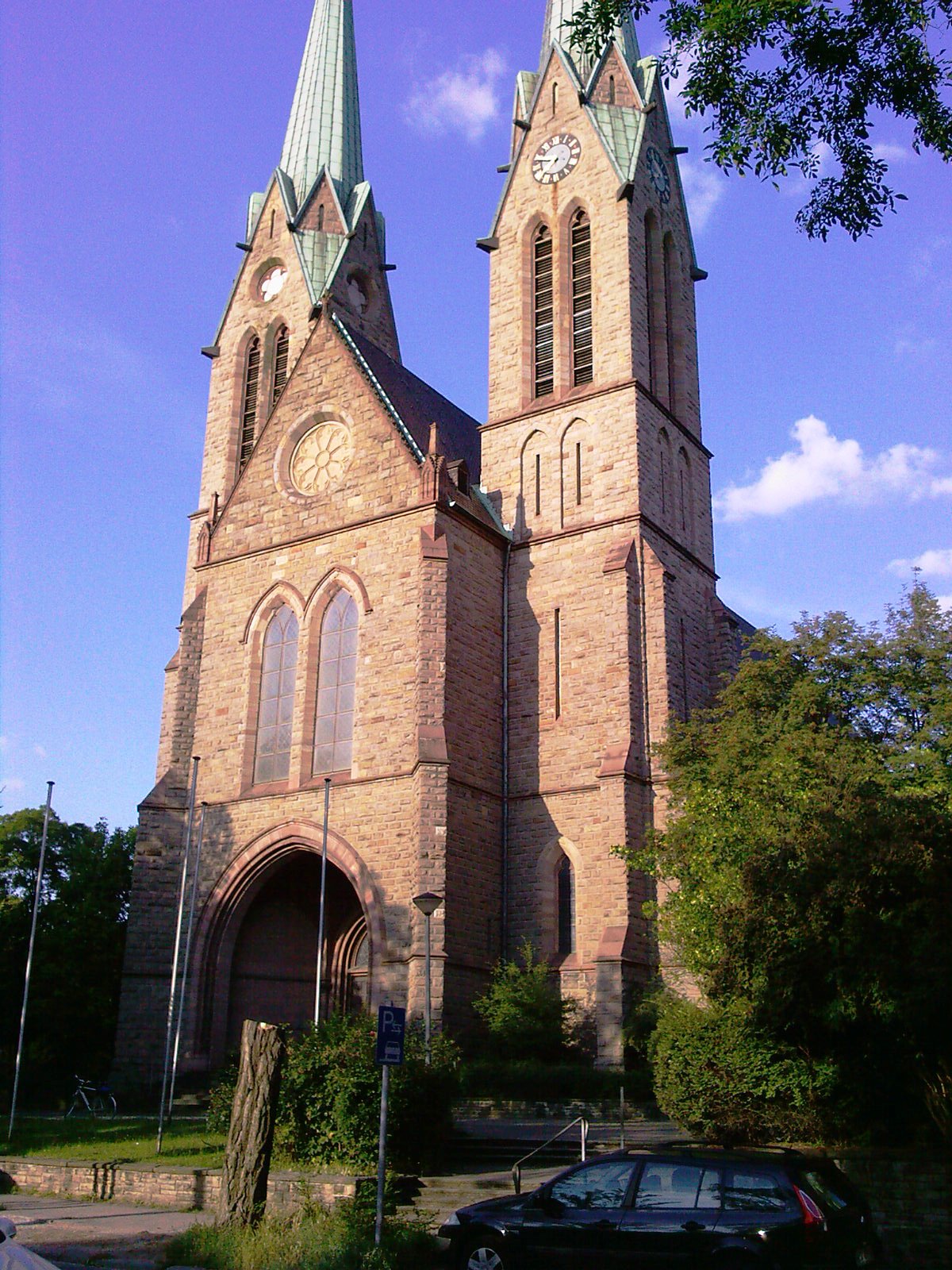 kirchbau.de Datenblatt einzelne Kirche