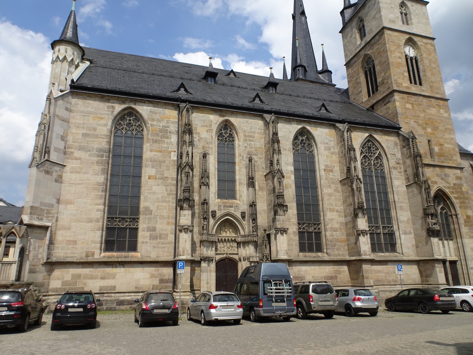 Saalfed/Saale OT Unterwirbach Sankt Gangolf Kirche Thüringen 283 